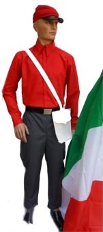 costume di carnevale GARIBALDINO