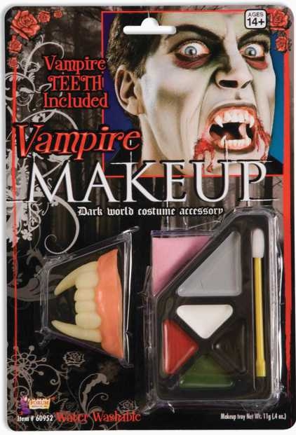 Costume Carnevale MAKE UP VAMPIRO, TRUCCHI ED EFFETTI SPECIALI PER  HALLOWEEN, TRUCCHI VARI